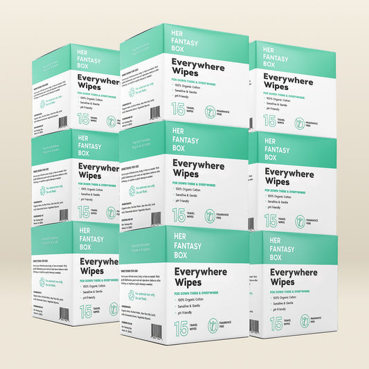 Everywhere Wipes Travel Size - 180 Wipes, 12 Pack