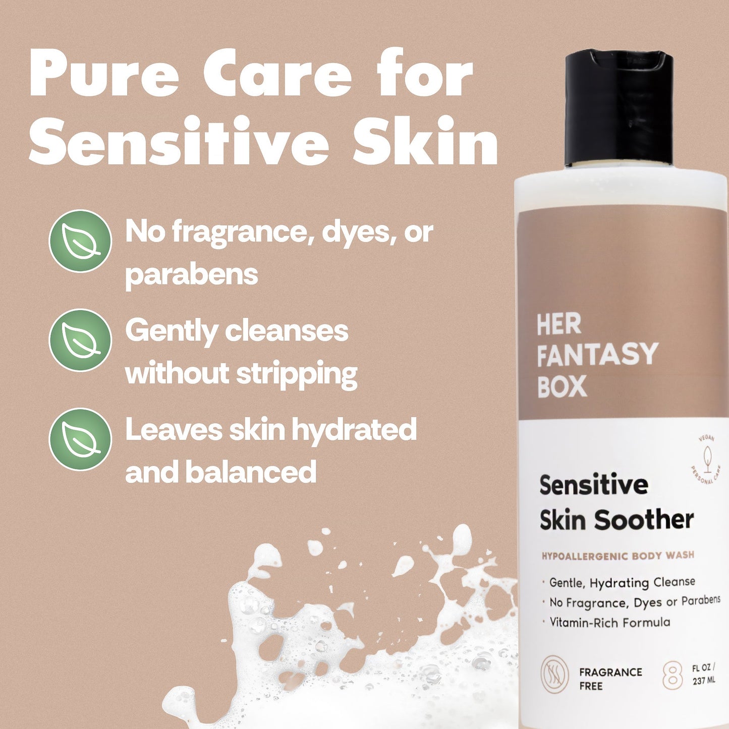 Sensitive Skin Soother Hypoallergenic Body Wash